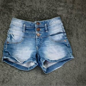 Denim Blue Women's Shorts